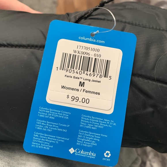 Columbia Jackets & Blazers - Womens Columbia Bubble Winter Jacket